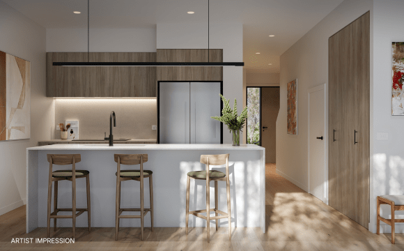 Kitchen and Living